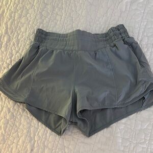 Lululemon Gray hotty hot Shorts